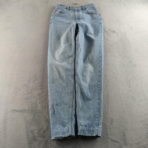Levi's Denim - Vintage Levis Jeans Size 10 (Fits 26x32) Blue Light Wash Orange Tag Canada 90s